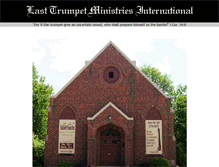 Tablet Screenshot of lasttrumpetministries.org